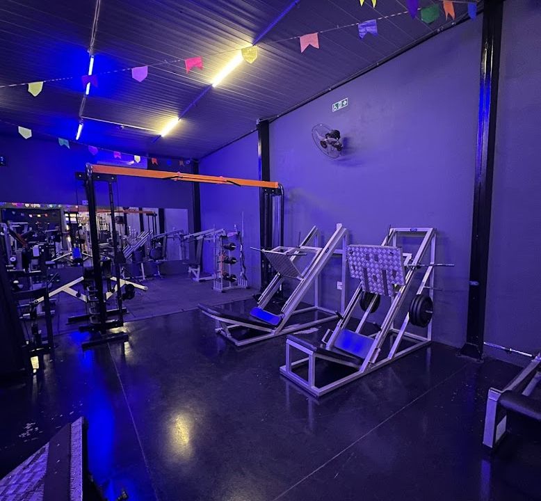 Imagem da estrutura da academia