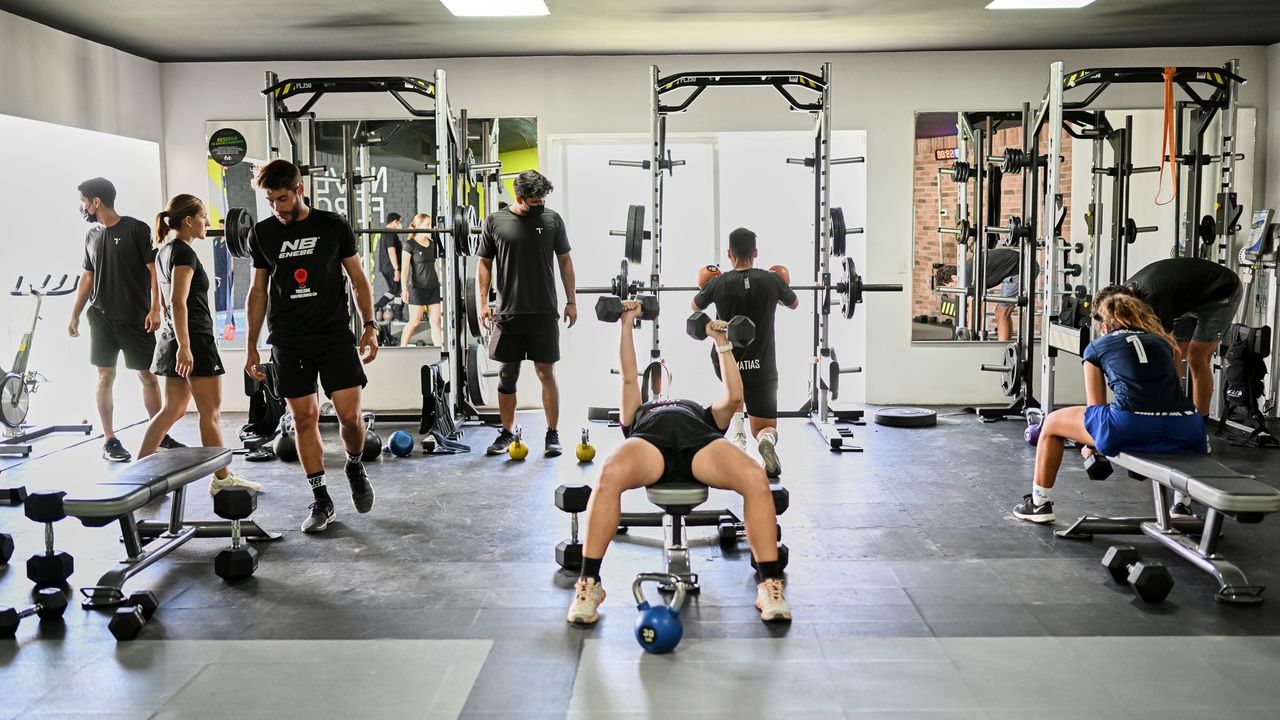 Imagem da estrutura da academia