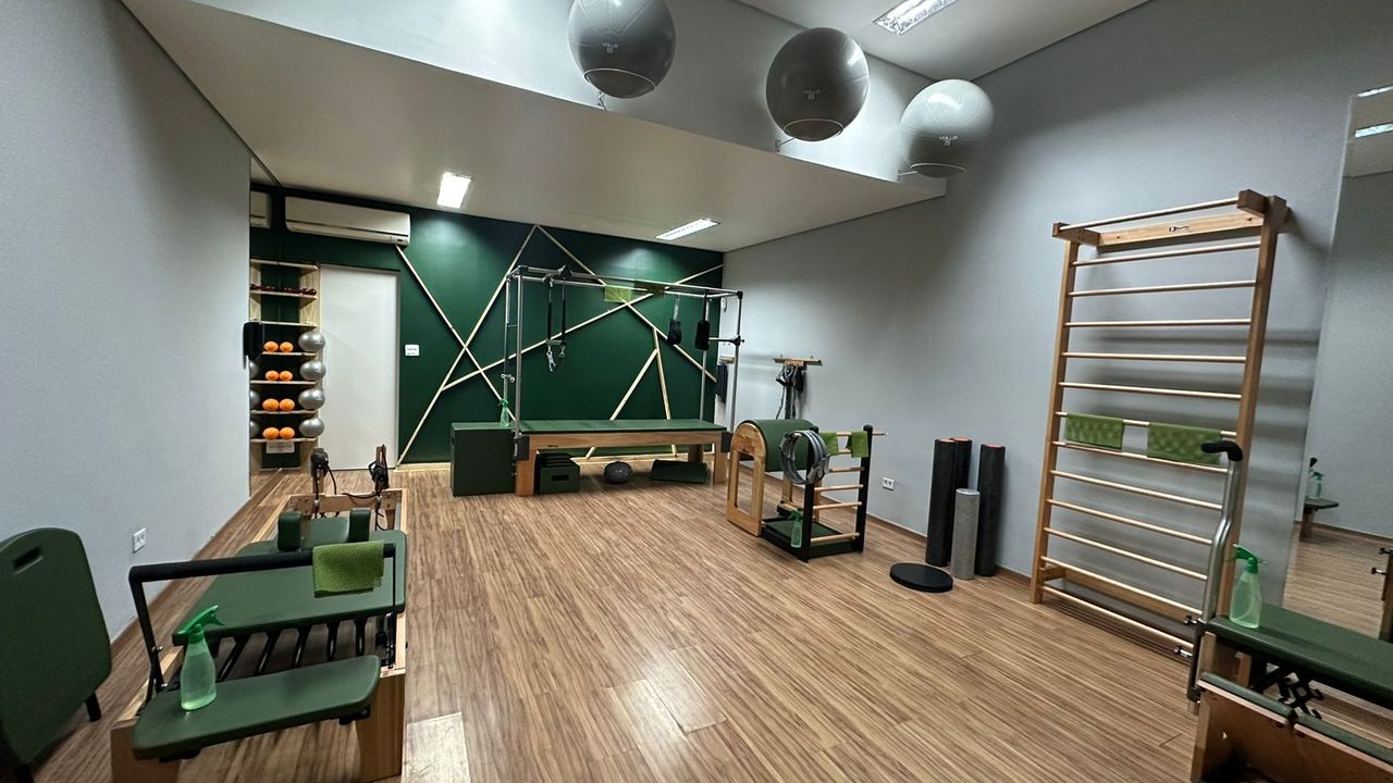 Imagem da estrutura da academia