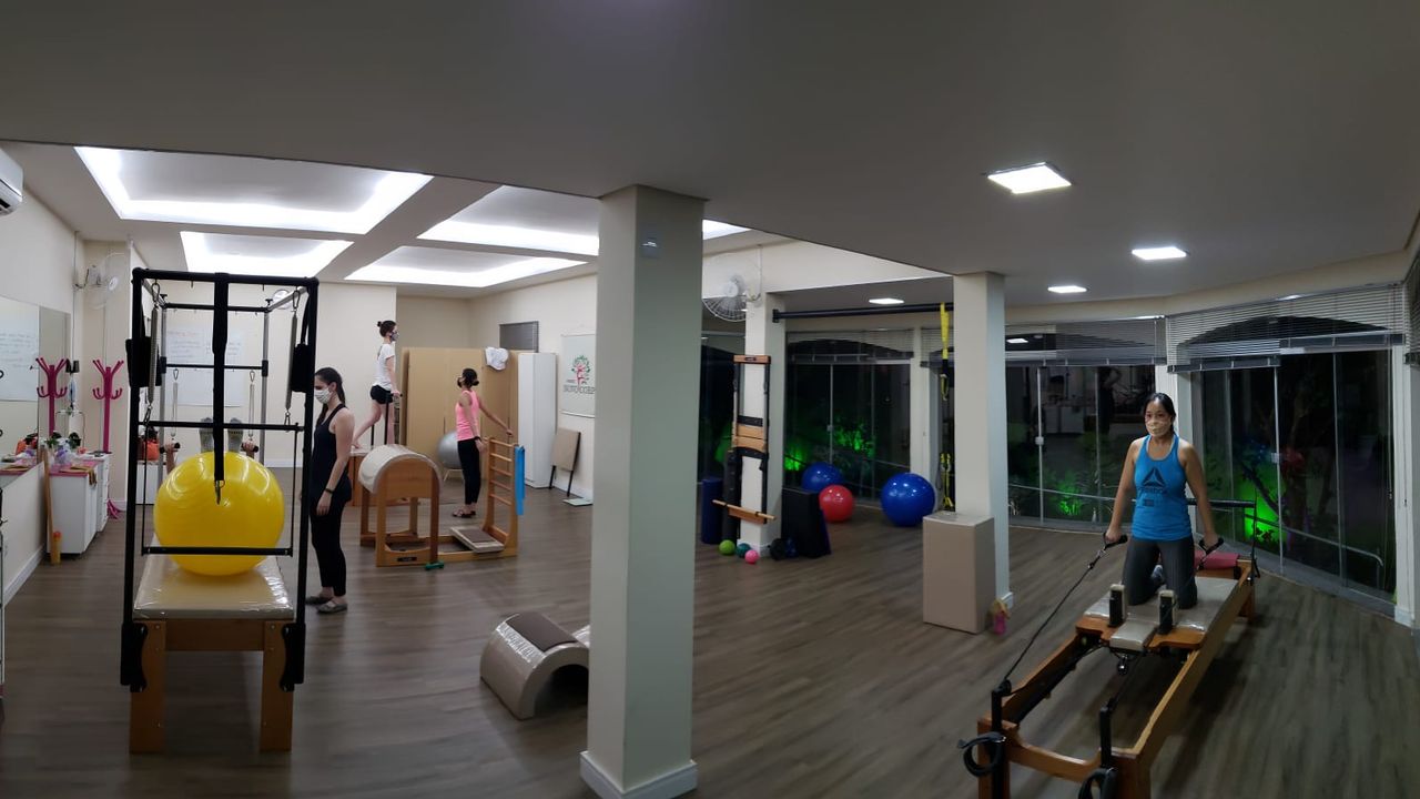 Imagem da estrutura da academia