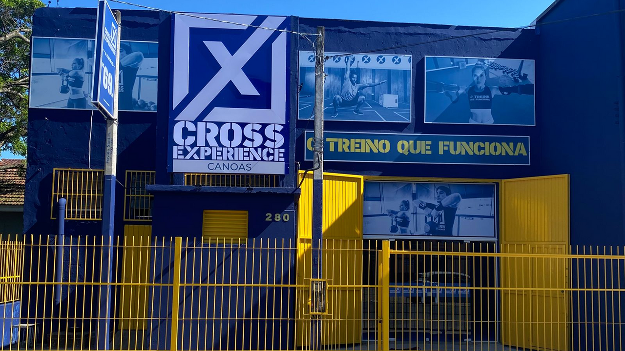 Imagem da estrutura da academia