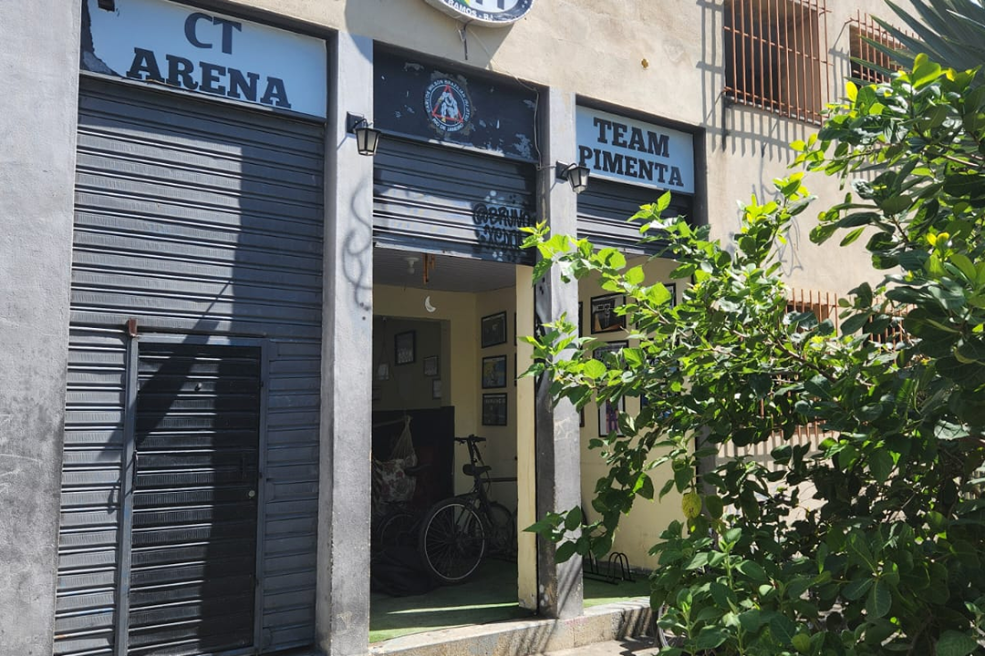 Imagem da estrutura da academia