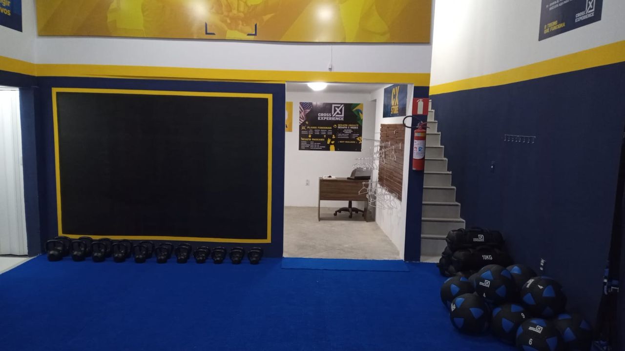 Imagem da estrutura da academia