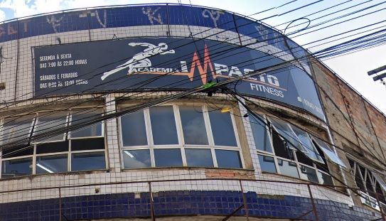 Imagem da estrutura da academia