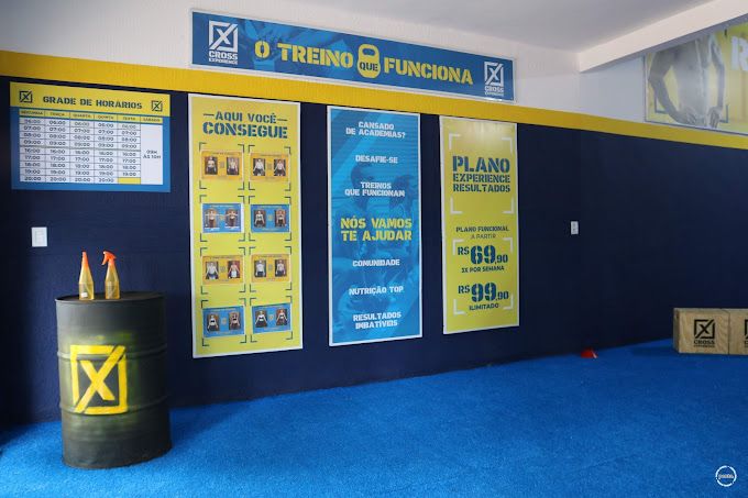 Imagem da estrutura da academia