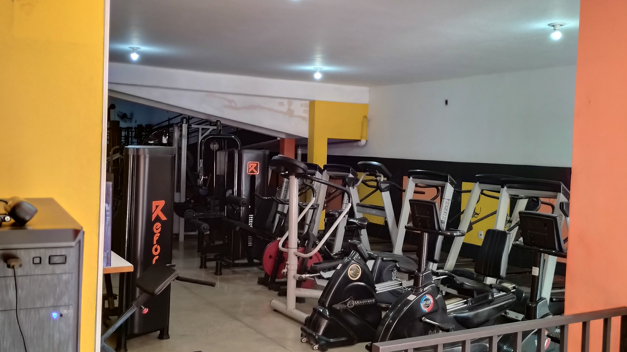 Imagem da estrutura da academia