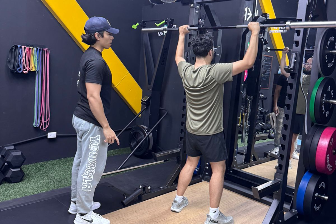 Imagem da estrutura da academia