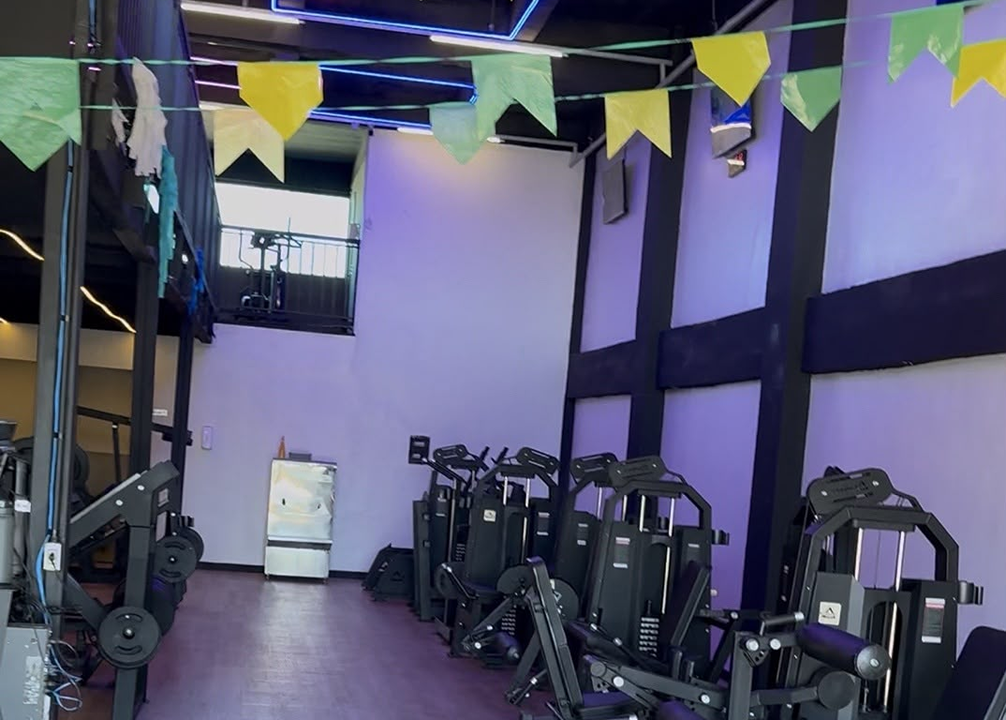 Imagem da estrutura da academia