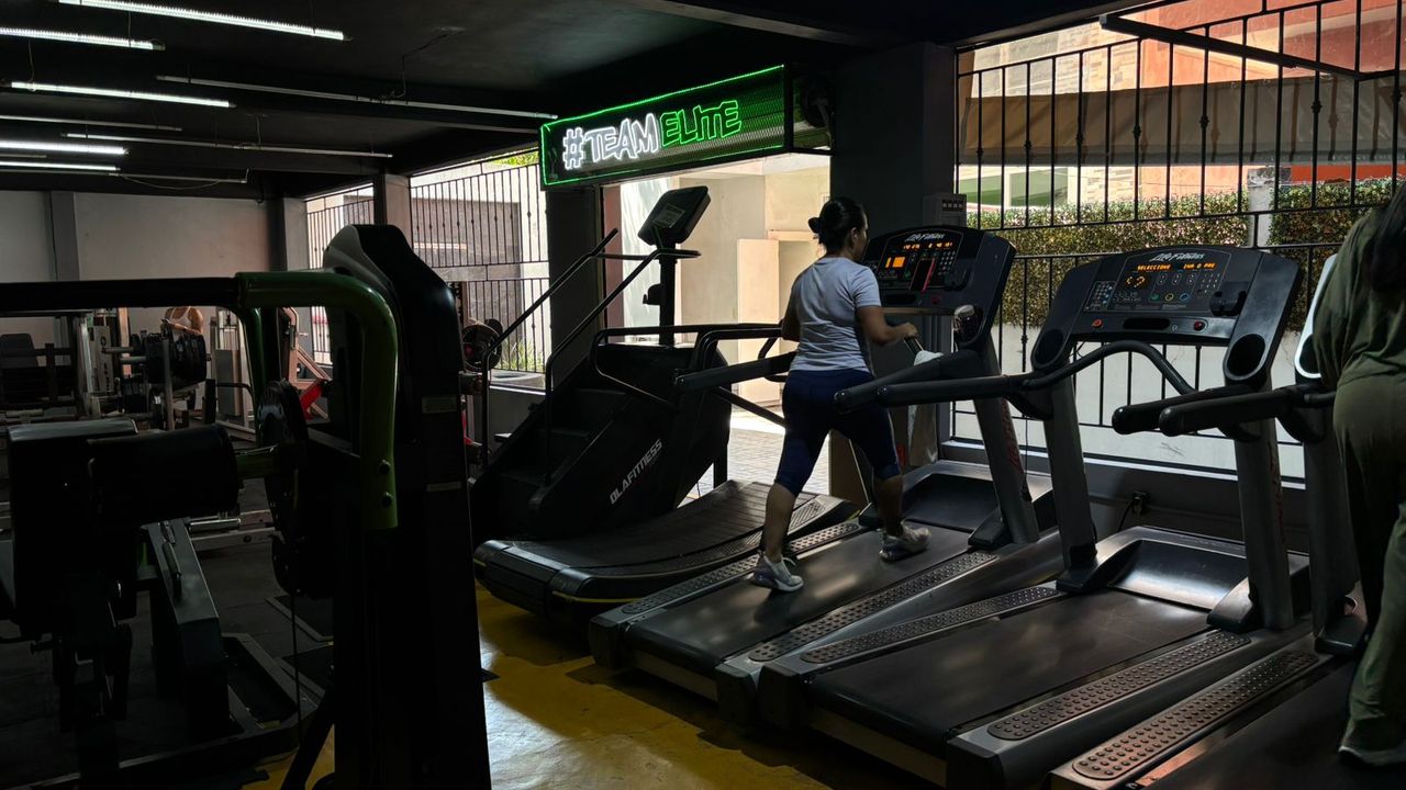 Imagem da estrutura da academia