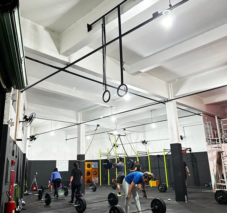 Imagem da estrutura da academia