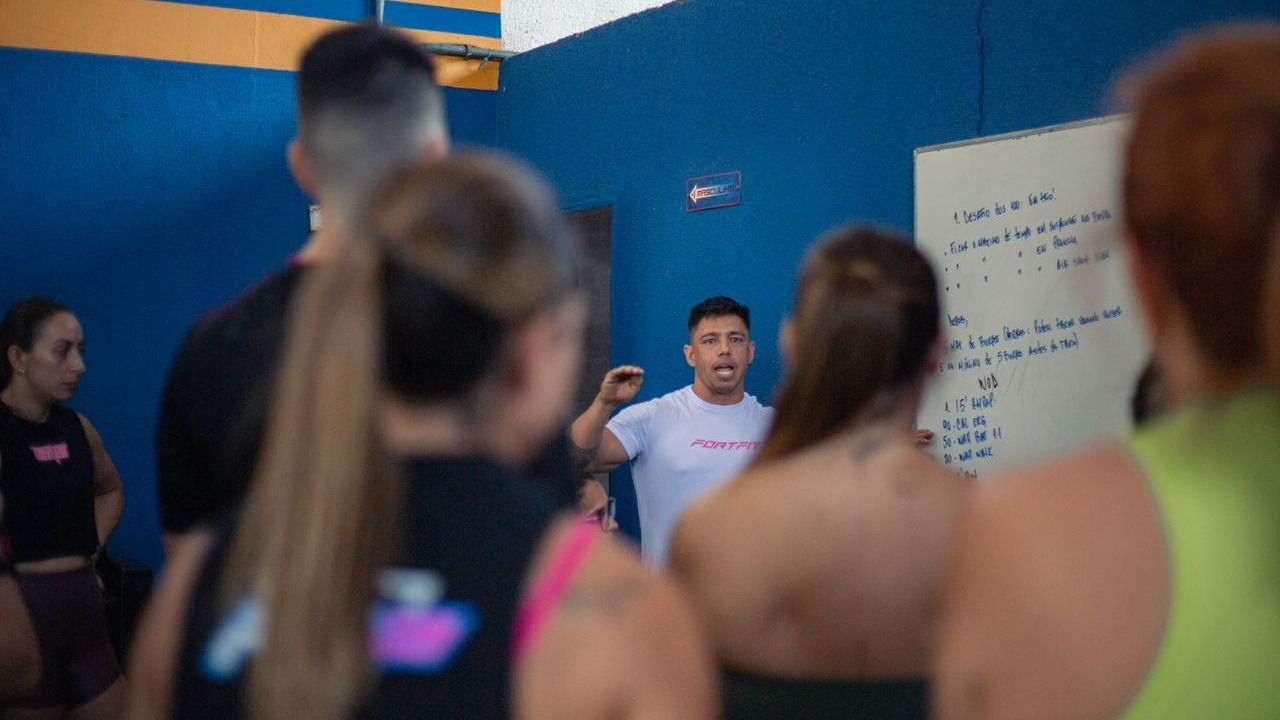 Imagem da estrutura da academia