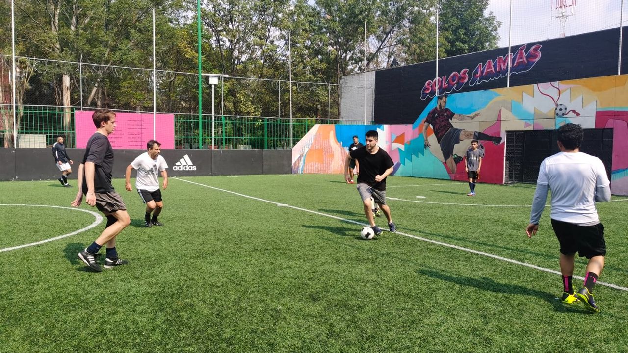 Imagem da estrutura da academia