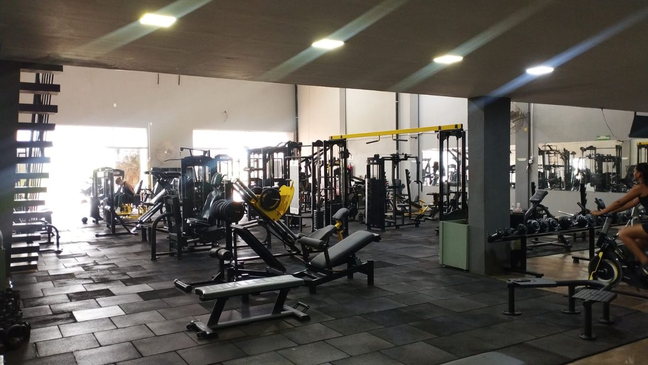 Imagem da estrutura da academia