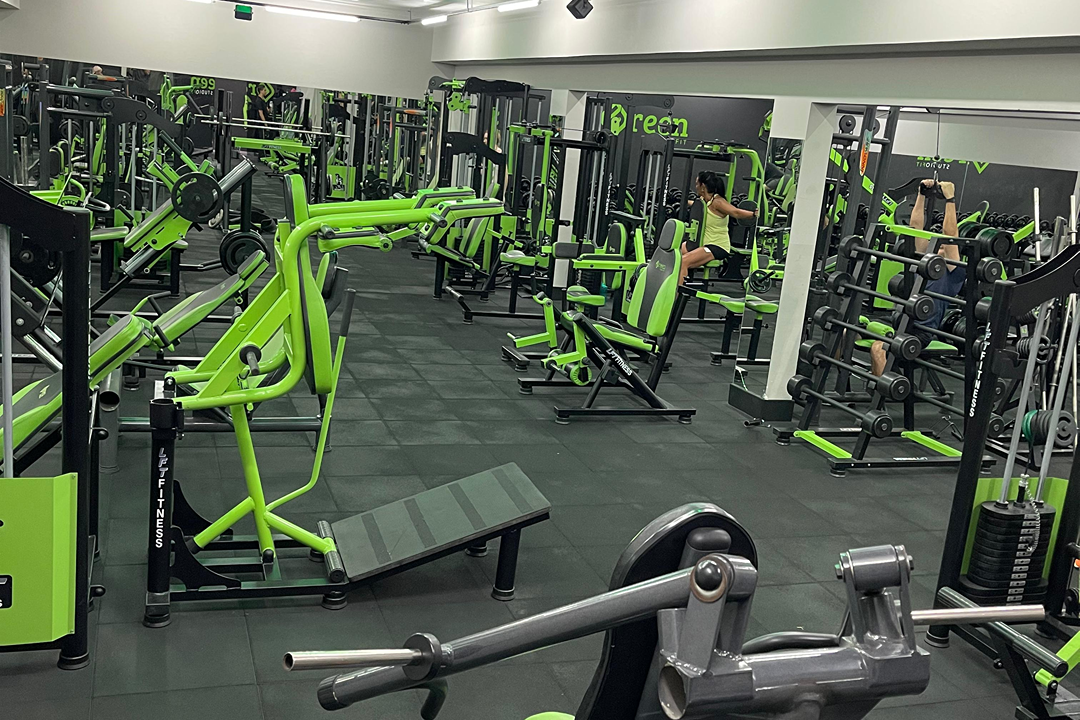 Imagem da estrutura da academia