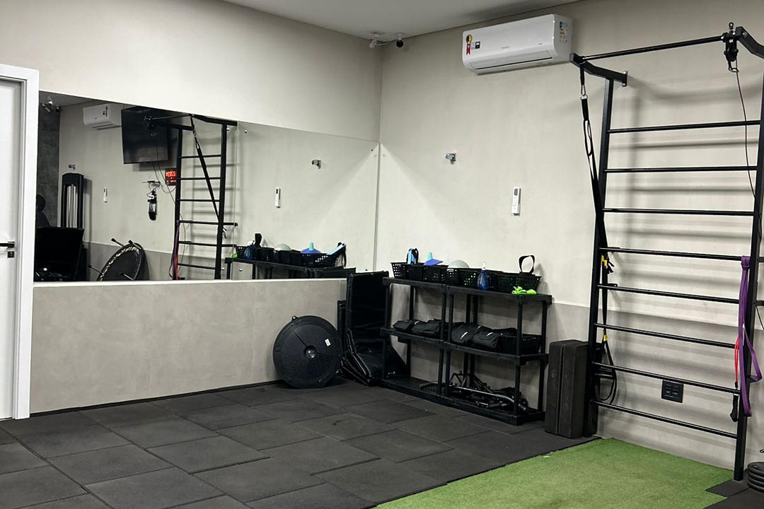 Imagem da estrutura da academia