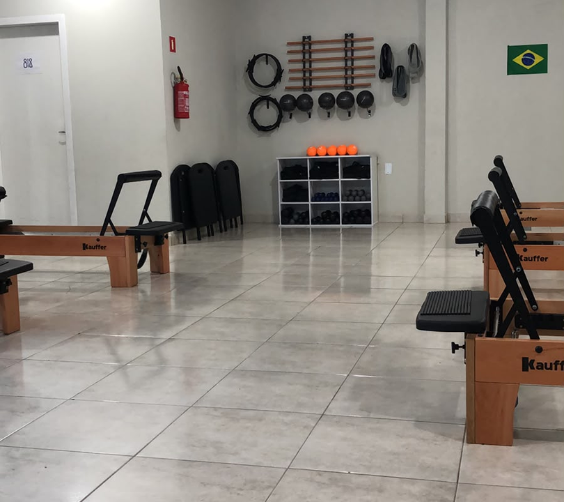 Imagem da estrutura da academia
