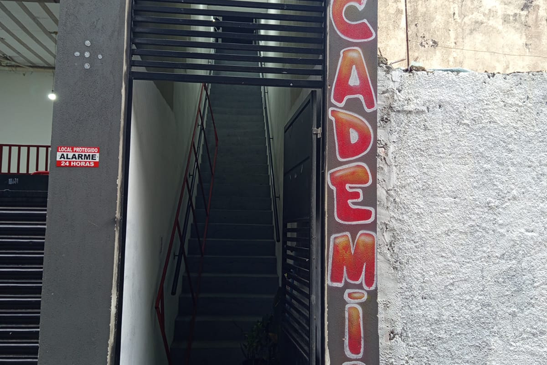 Imagem da estrutura da academia