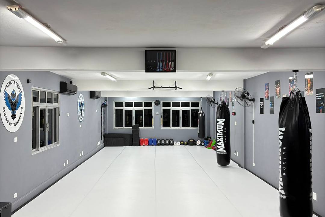 Imagem da estrutura da academia