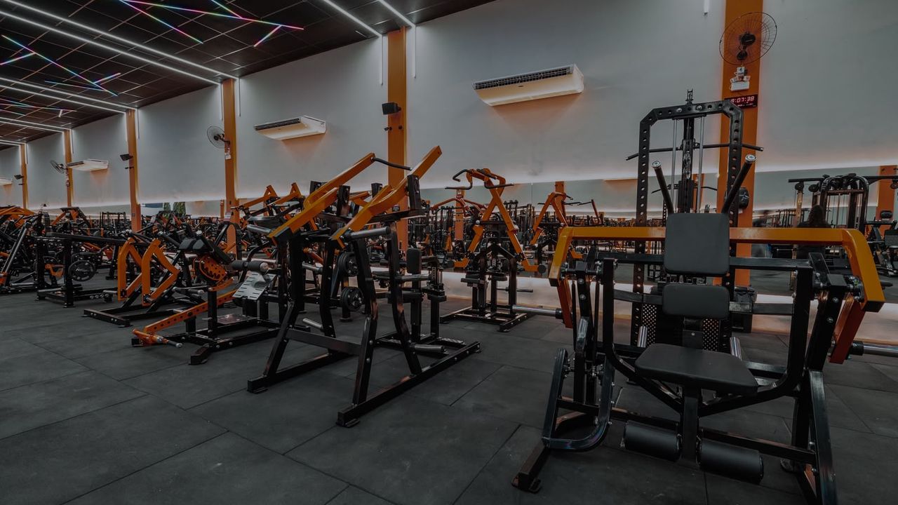 Imagem da estrutura da academia