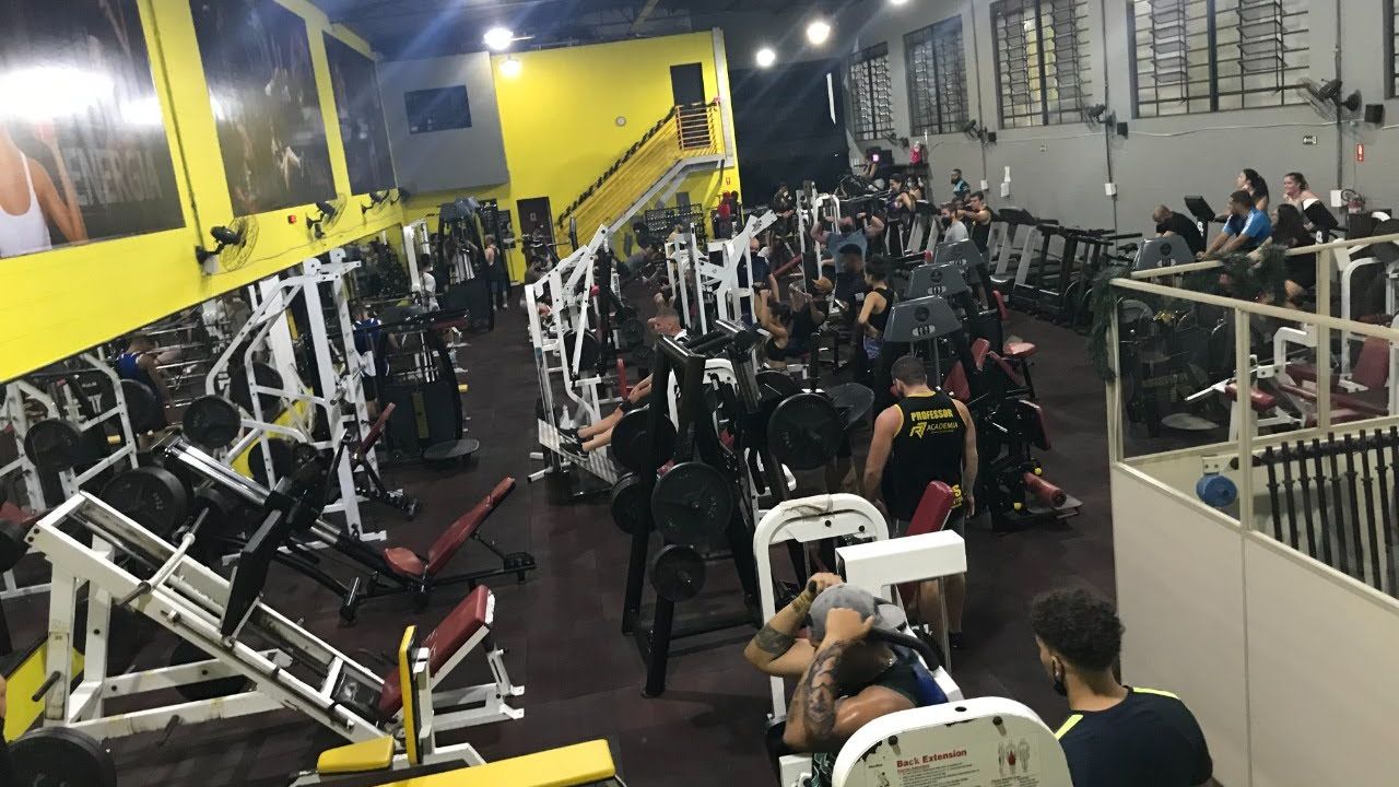 Imagem da estrutura da academia