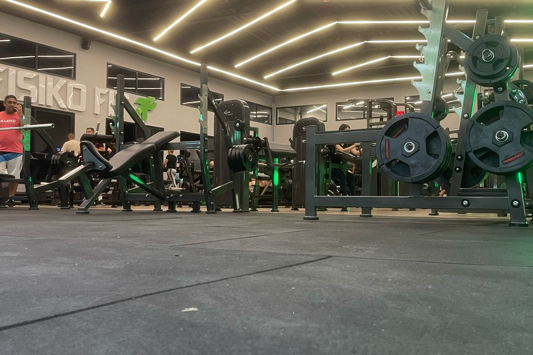 Imagem da estrutura da academia