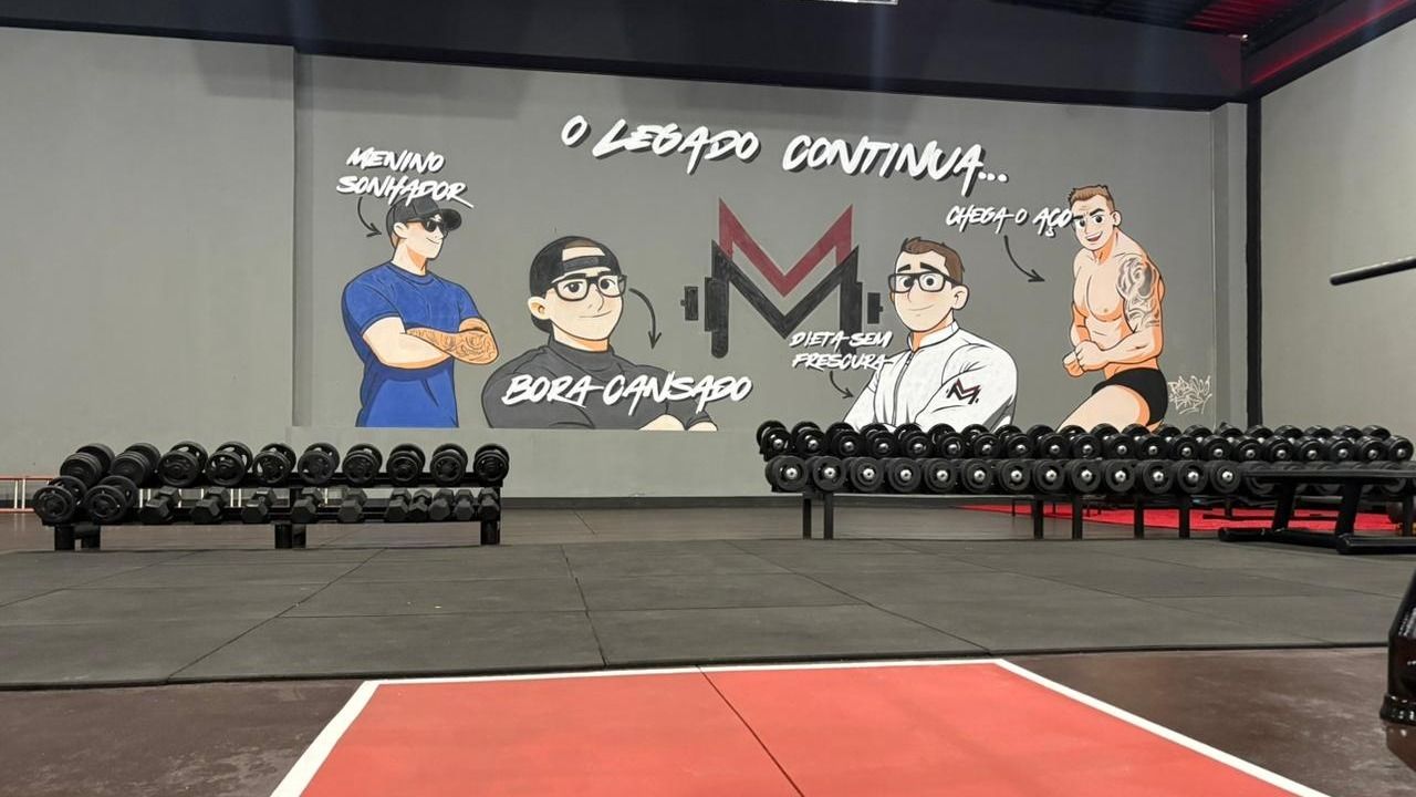 Imagem da estrutura da academia