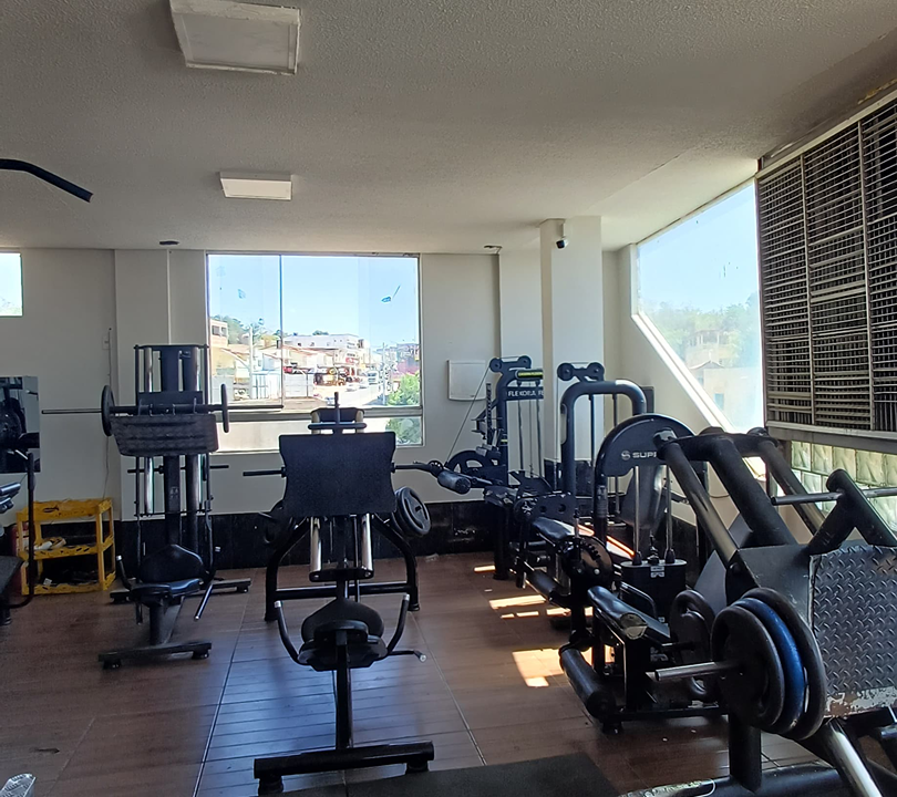 Imagem da estrutura da academia