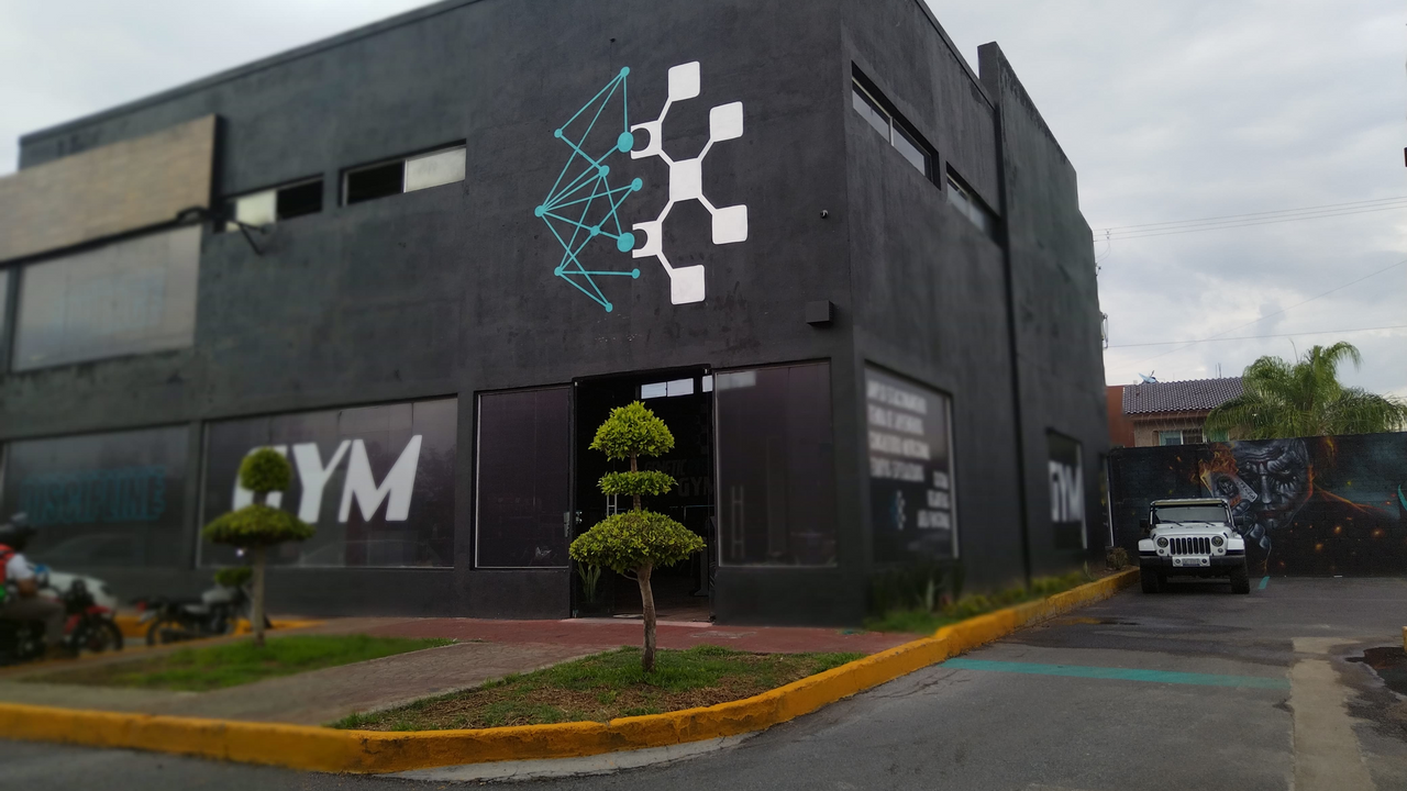 Imagem da estrutura da academia