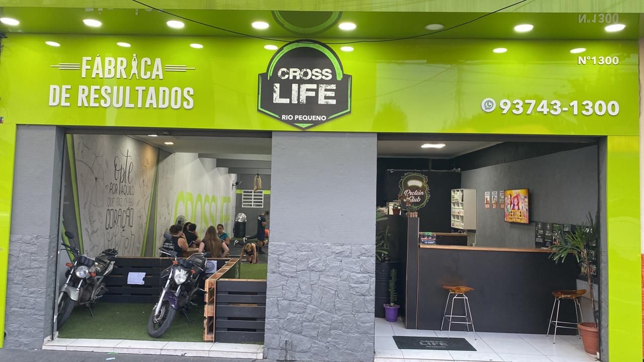 Imagem da estrutura da academia