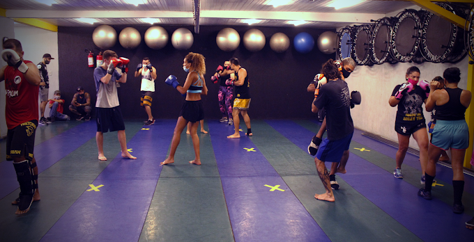 Imagem da estrutura da academia