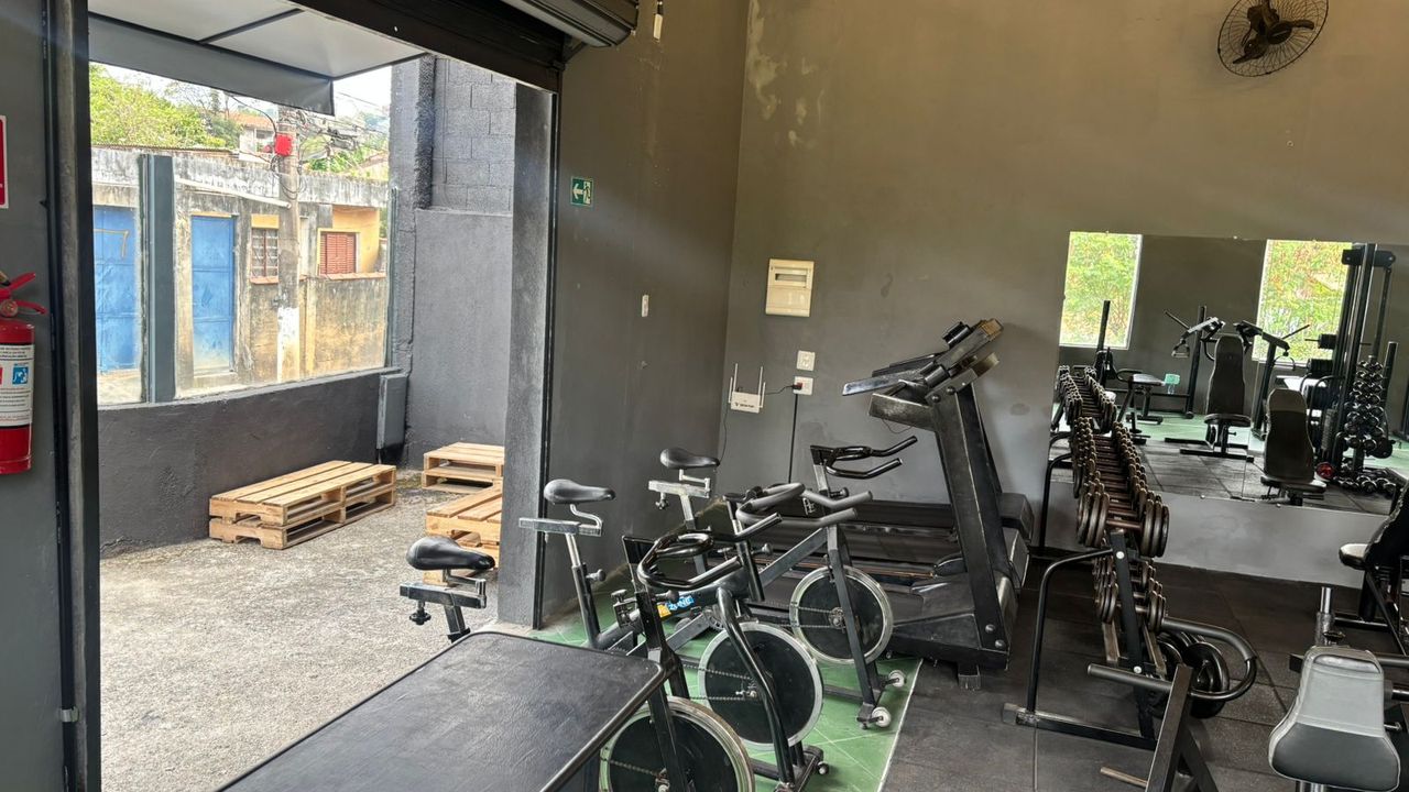 Imagem da estrutura da academia