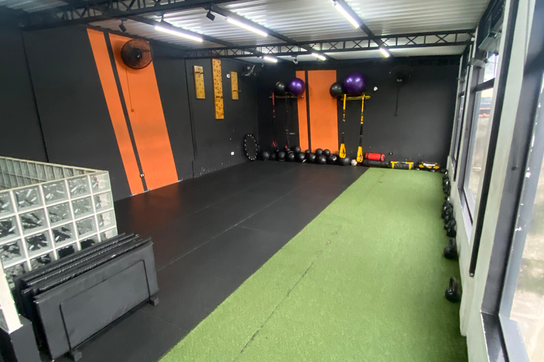 Imagem da estrutura da academia