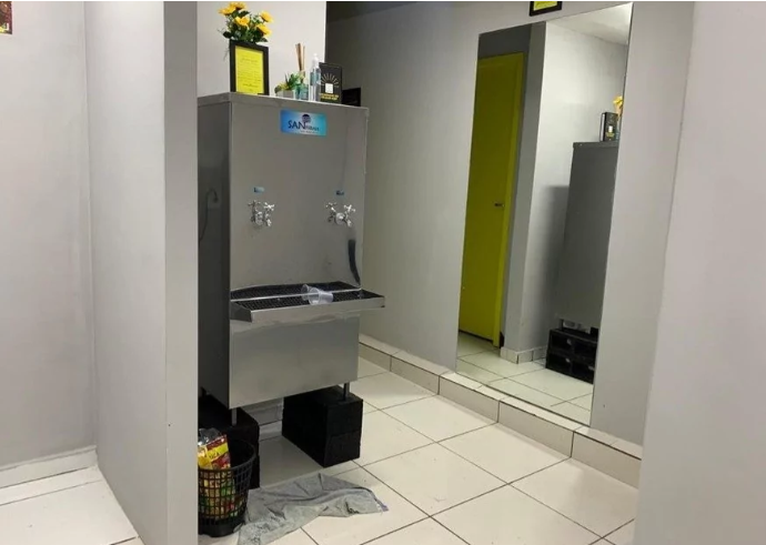 Imagem da estrutura da academia
