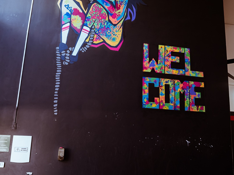 Imagem da estrutura da academia