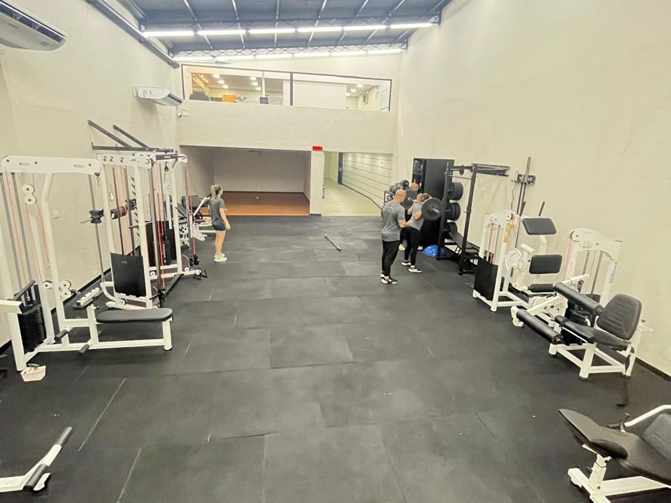 Imagem da estrutura da academia