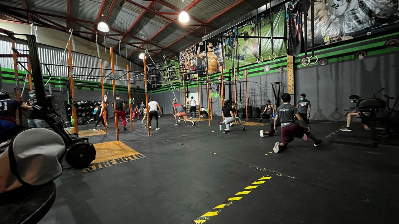 Imagem da estrutura da academia
