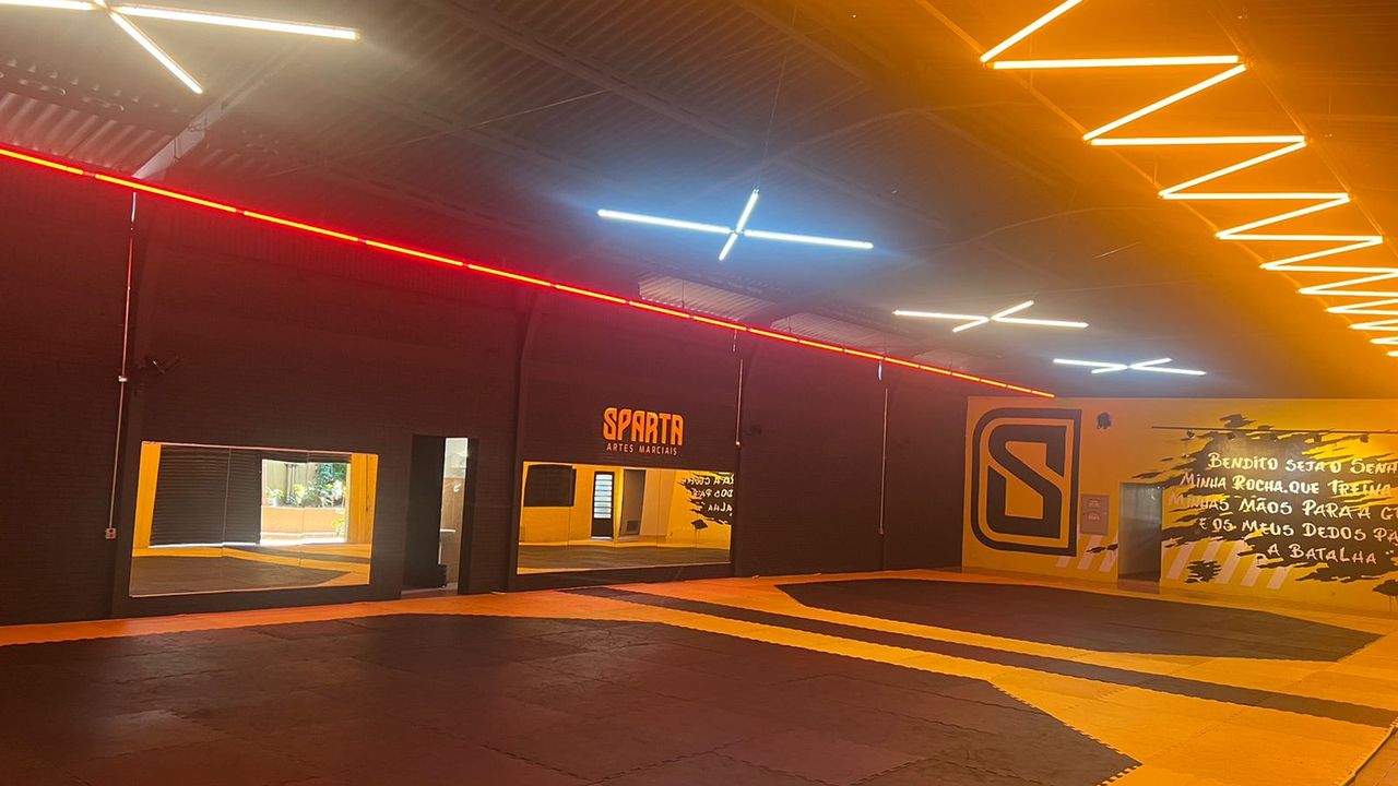 Imagem da estrutura da academia