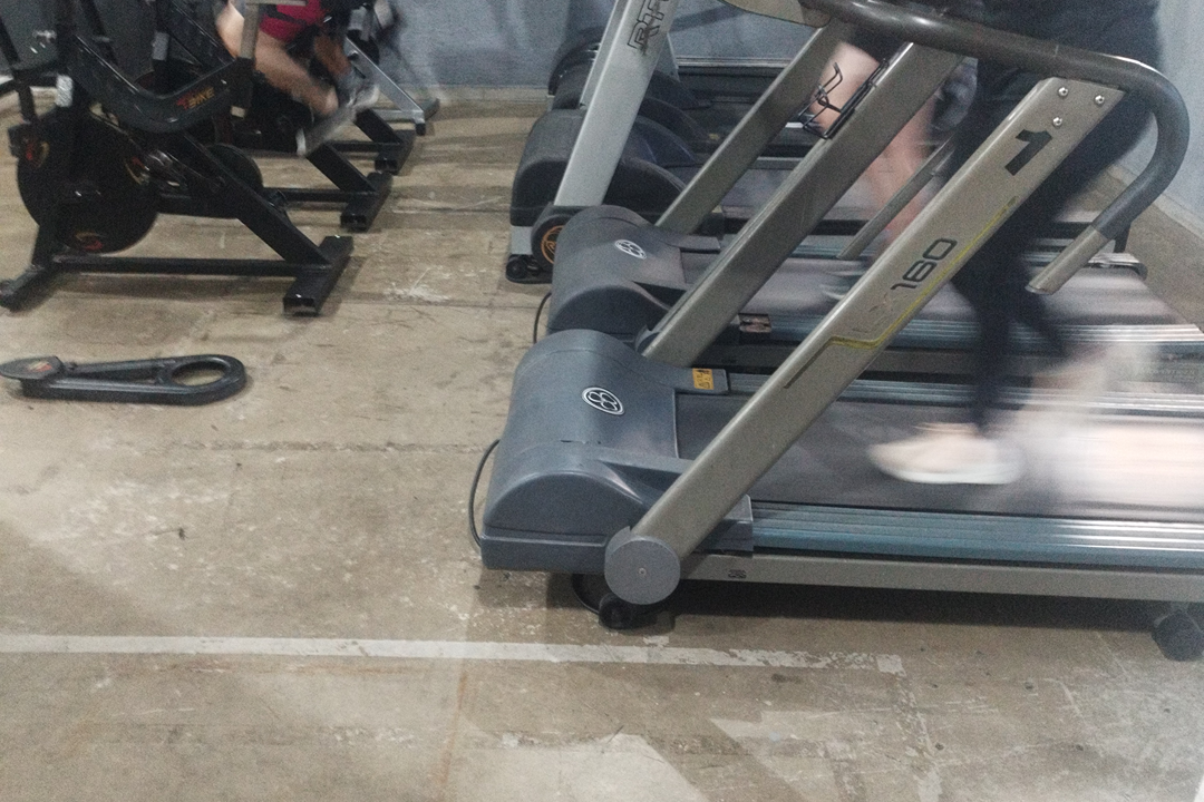 Imagem da estrutura da academia