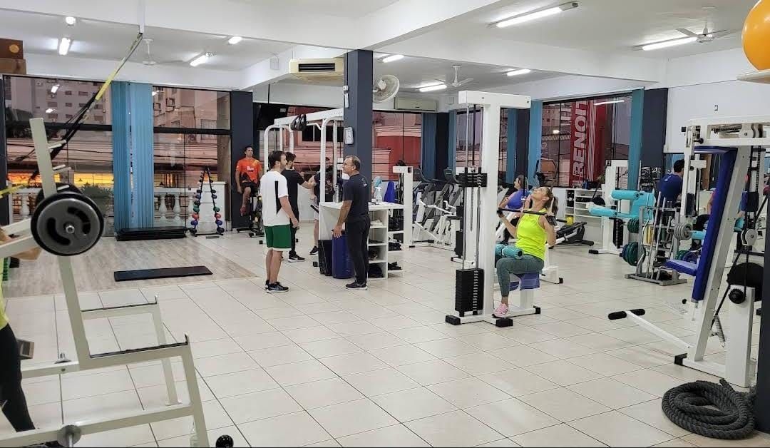 Imagem da estrutura da academia