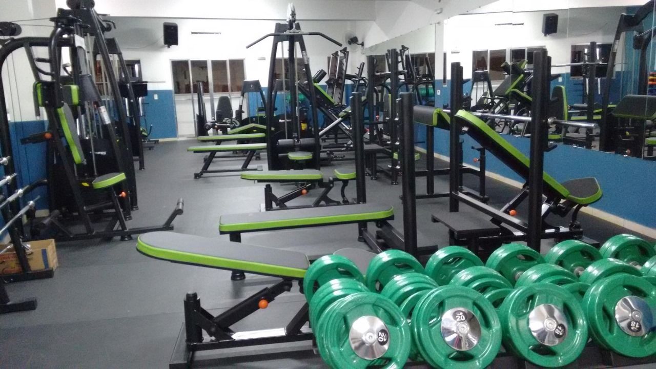 Imagem da estrutura da academia