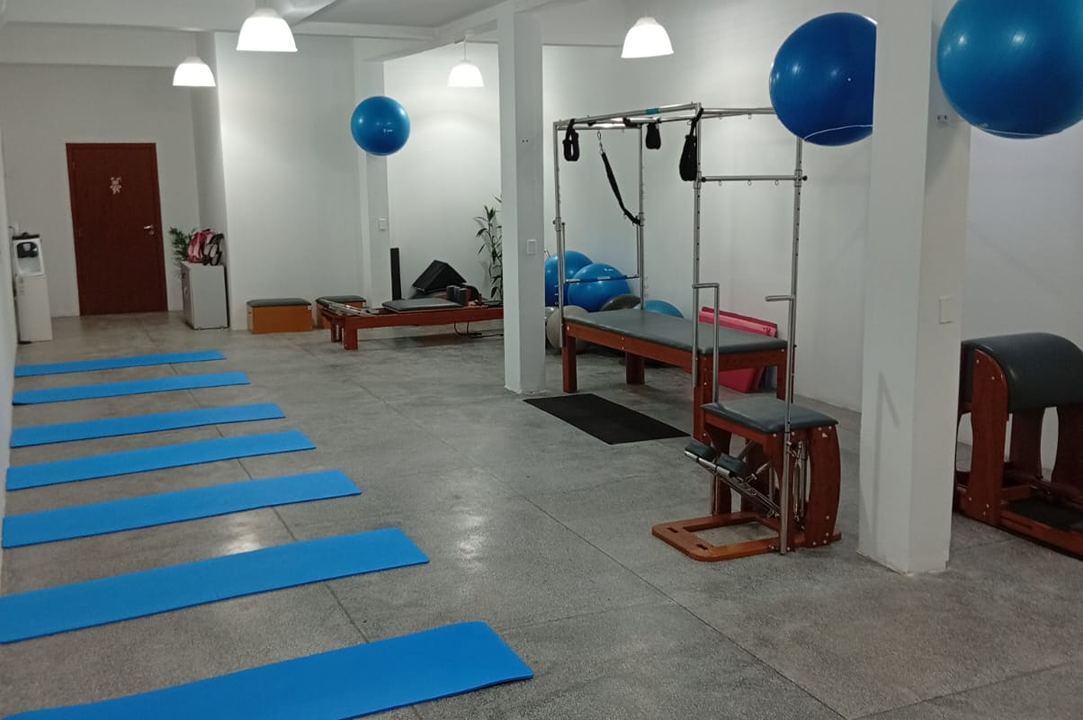 Imagem da estrutura da academia