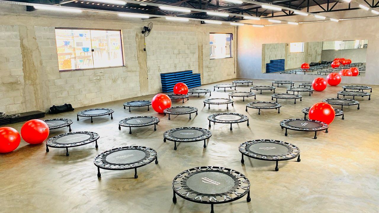 Imagem da estrutura da academia
