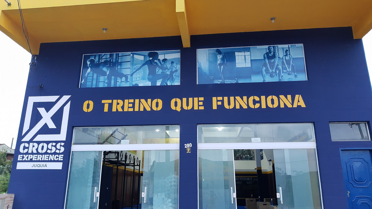 Imagem da estrutura da academia