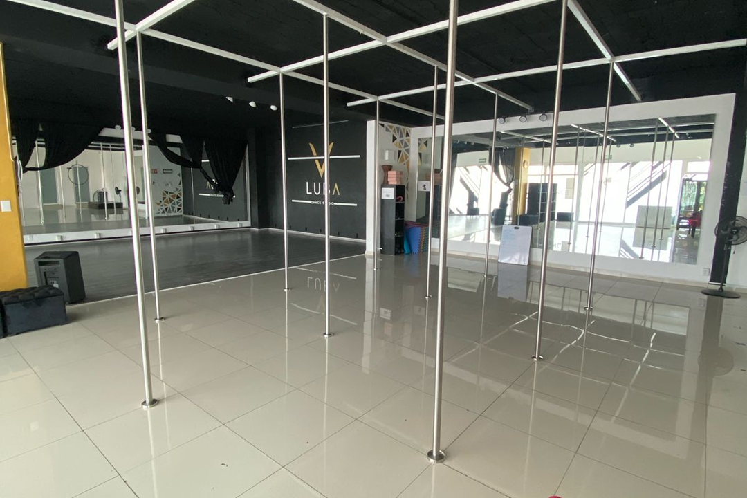 Imagem da estrutura da academia
