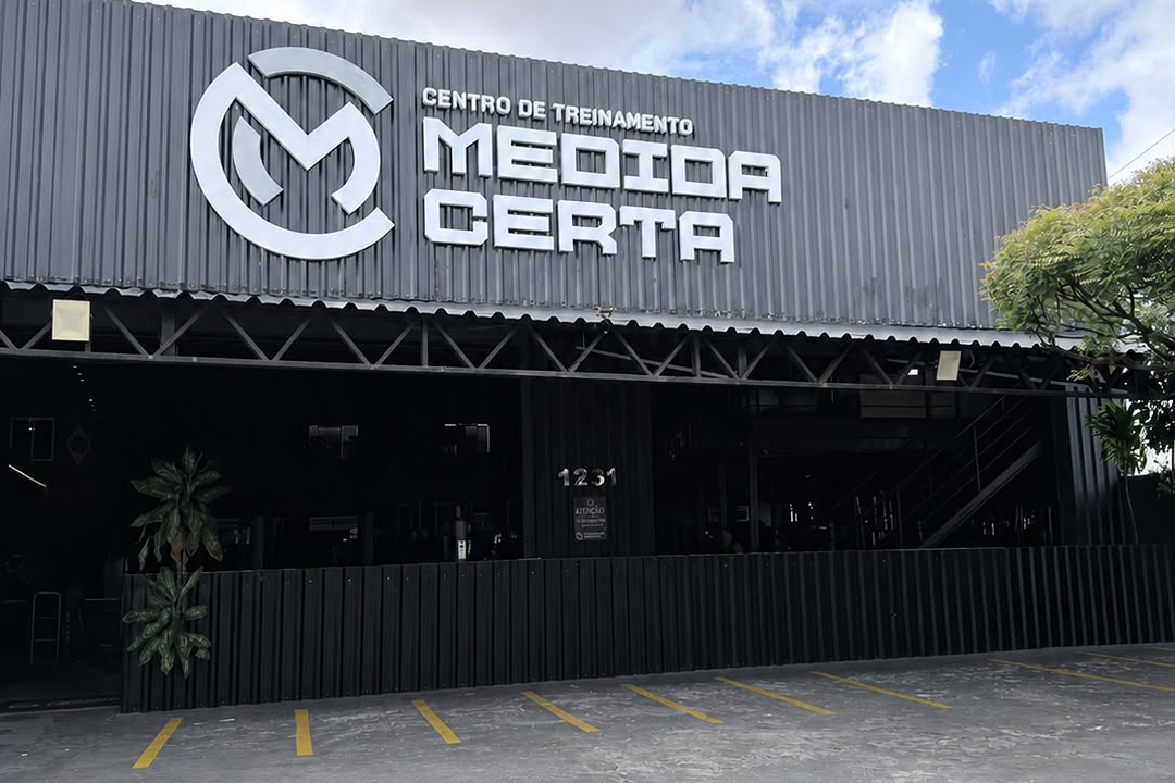 Imagem da estrutura da academia