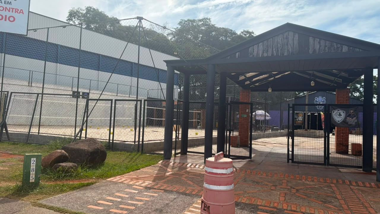 Imagem da estrutura da academia