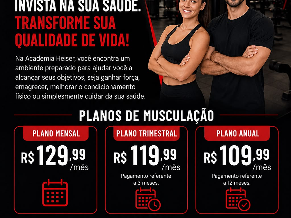 Imagem da estrutura da academia