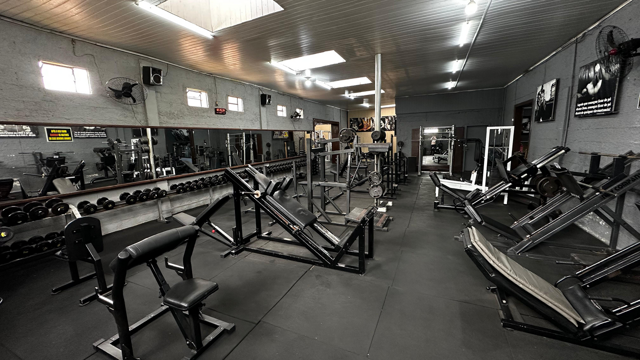 Imagem da estrutura da academia