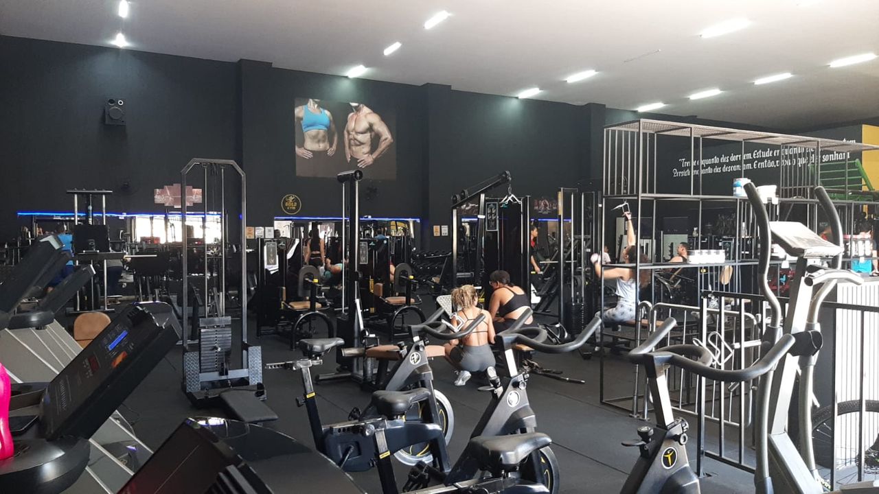Imagem da estrutura da academia