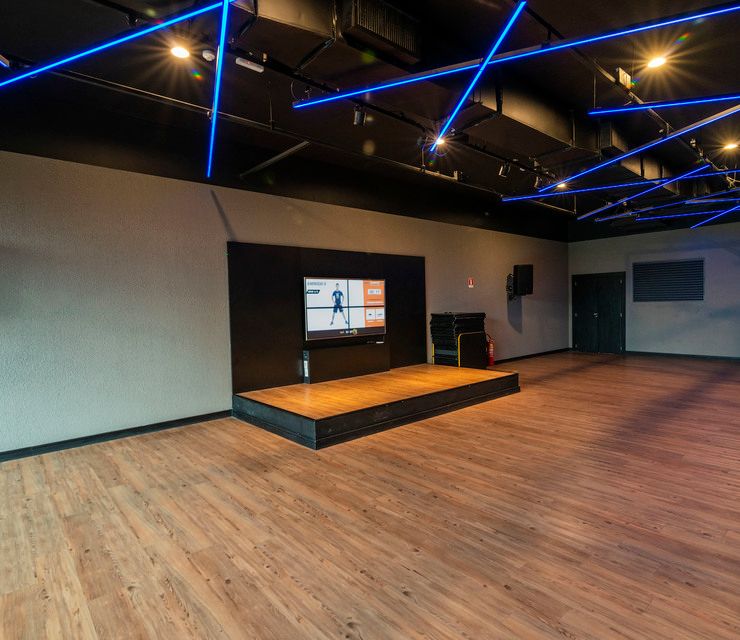 Imagem da estrutura da academia